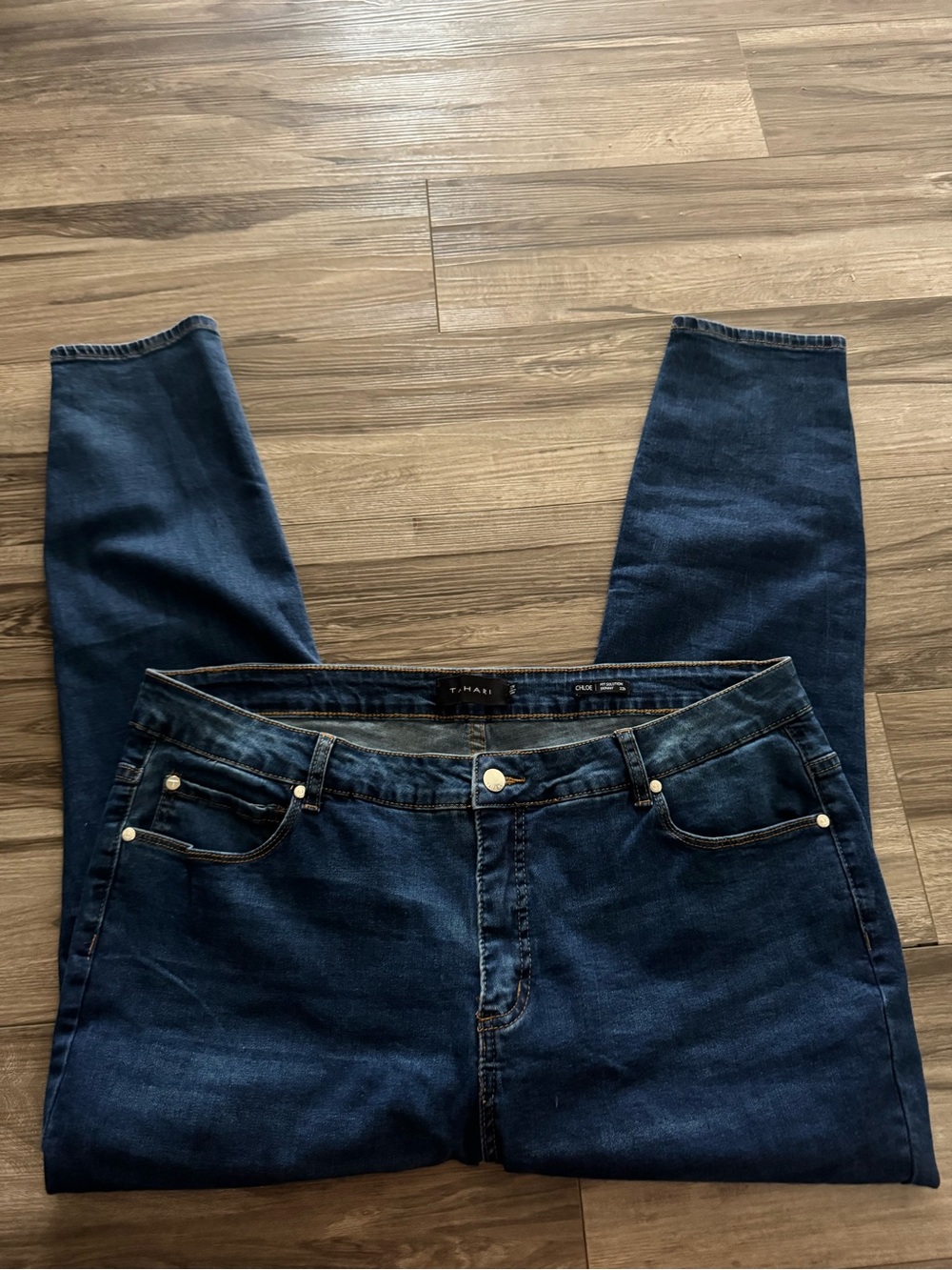 Dark Blue Women's Slim Jeans
